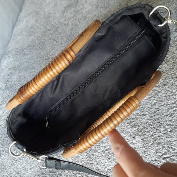 Handmade Rattan Bag (detachable straps) - Picture 3 of 6